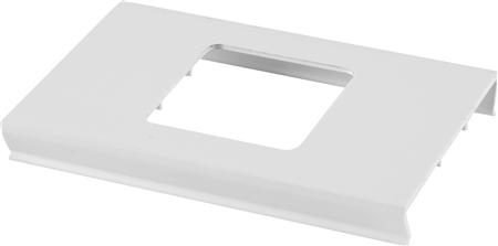 Afdekplaat installatiecomponenten wandgoot